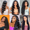 Loose Wave 13×4 Lace Frontal With Bundles Peruvian Human Hair 3 Bundle With Frontal
