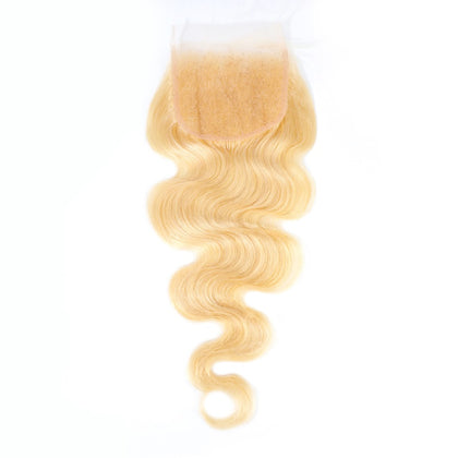 613 Blonde Body Wave Lace Closure