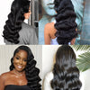 LeShine Hair Brazilian Deep Wave Human Hair Bundles 100% Human Hair Weaves
