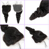 Loose Wave Hair Weave 3pcs Human Hair Bundles With Lace Closure Remy Brazilian Hair
