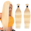 LeShine Hair Cuticle Aligned 613 Blonde Human Hair Bundle Straight Body Wave