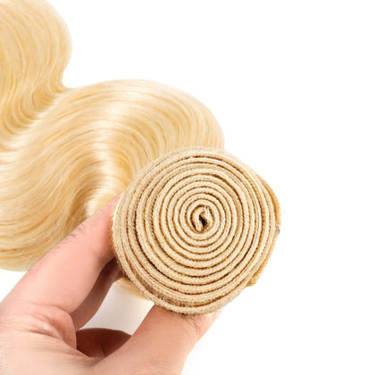 613 Body Wave Blonde Bundles Cuticle Aligned Hair Bundles