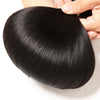 Human Hair Bundles #1B Straight Brazilian Hair 10-30 Inch Bundles Straight Hair