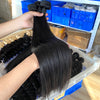 Brazilian Straight Virgin Hair 3 Bundles Black Color 10-30 Inches