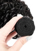 Virgin Brazilian Curly Hair Weave Bundle Unprocessed Human Hair 1 Bundle